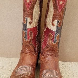 Old Gringo Eagle brown boots 7.5 B